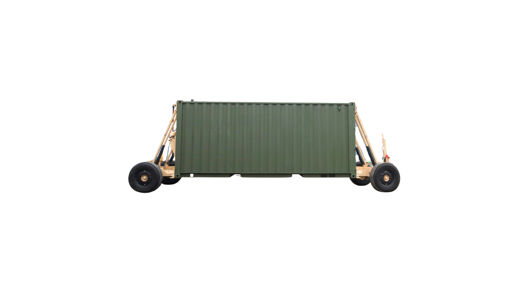 Portable mobile command center on a mobilizer