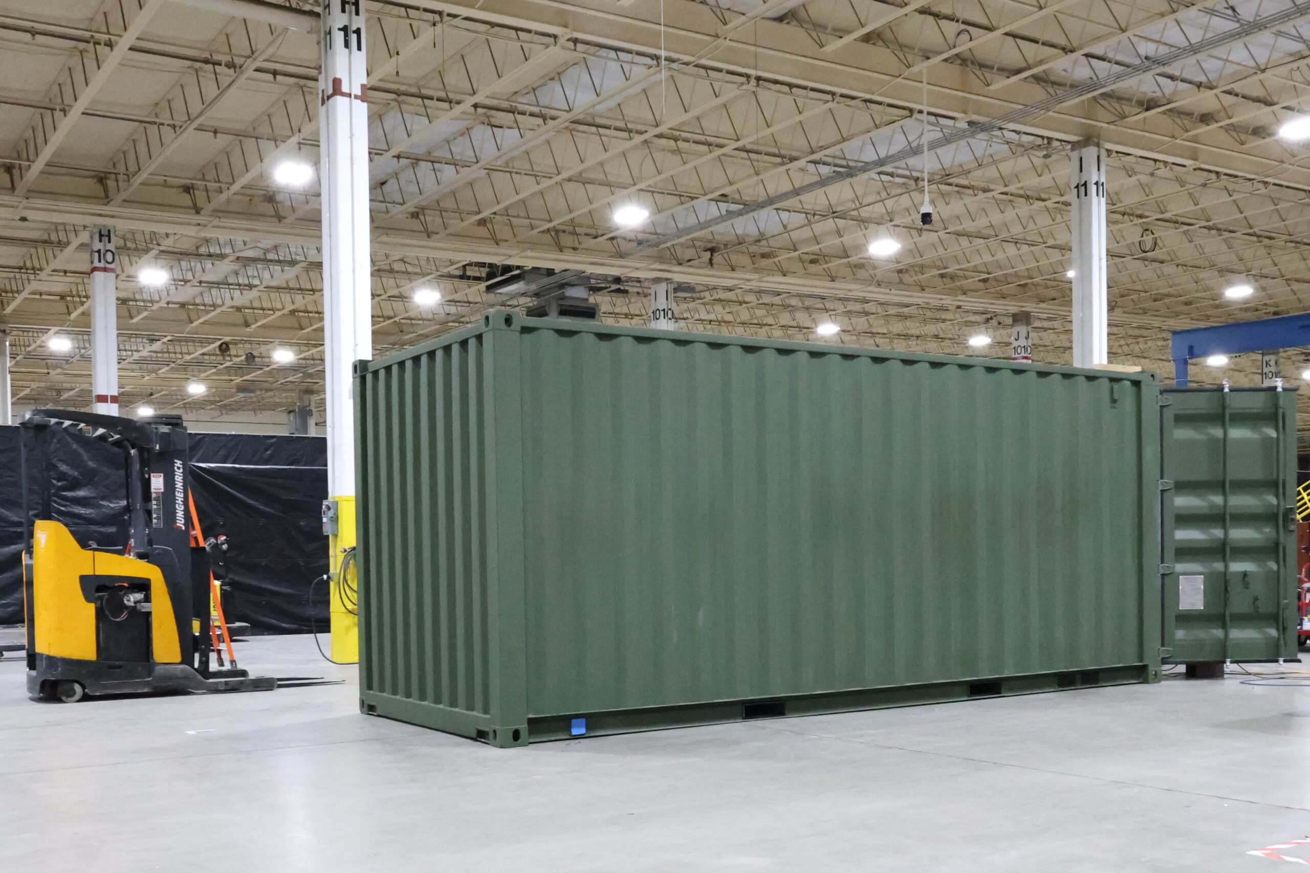 A picture of our controlled manufacturing environment