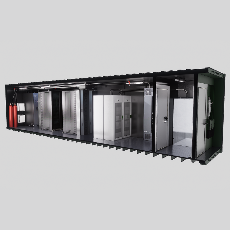 Tactical Edge Computing made possible by a containerized data center.