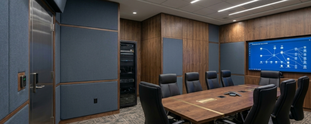 Interior of a Panelized SCIF