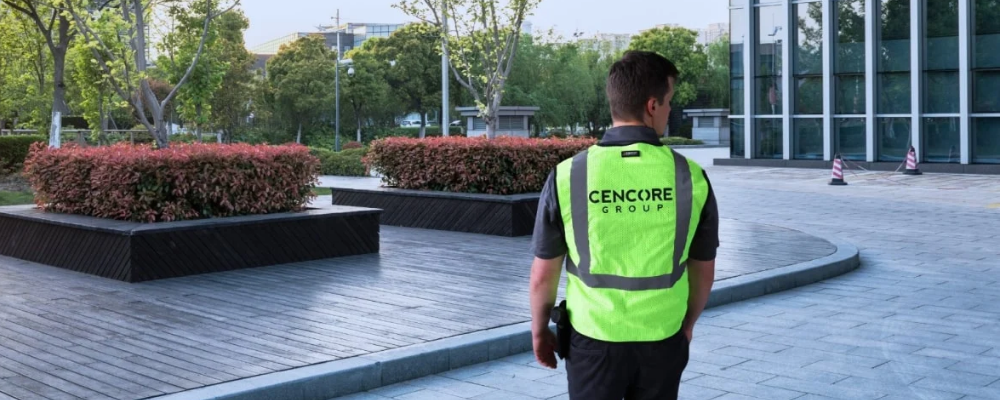 A cleared armed guard representing part of our cleared operations