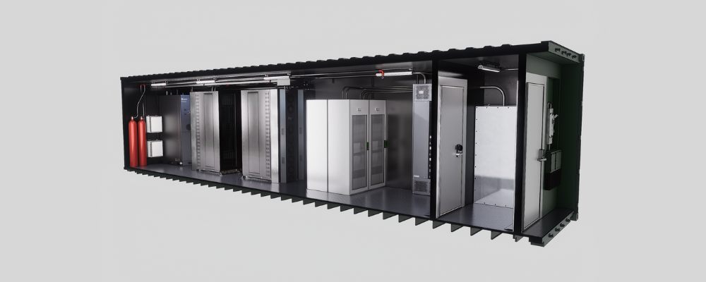 TRIDENT Core containerized data center platform.